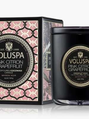 Voluspa Pink Citron Grapefruit Candle 9.5 oz