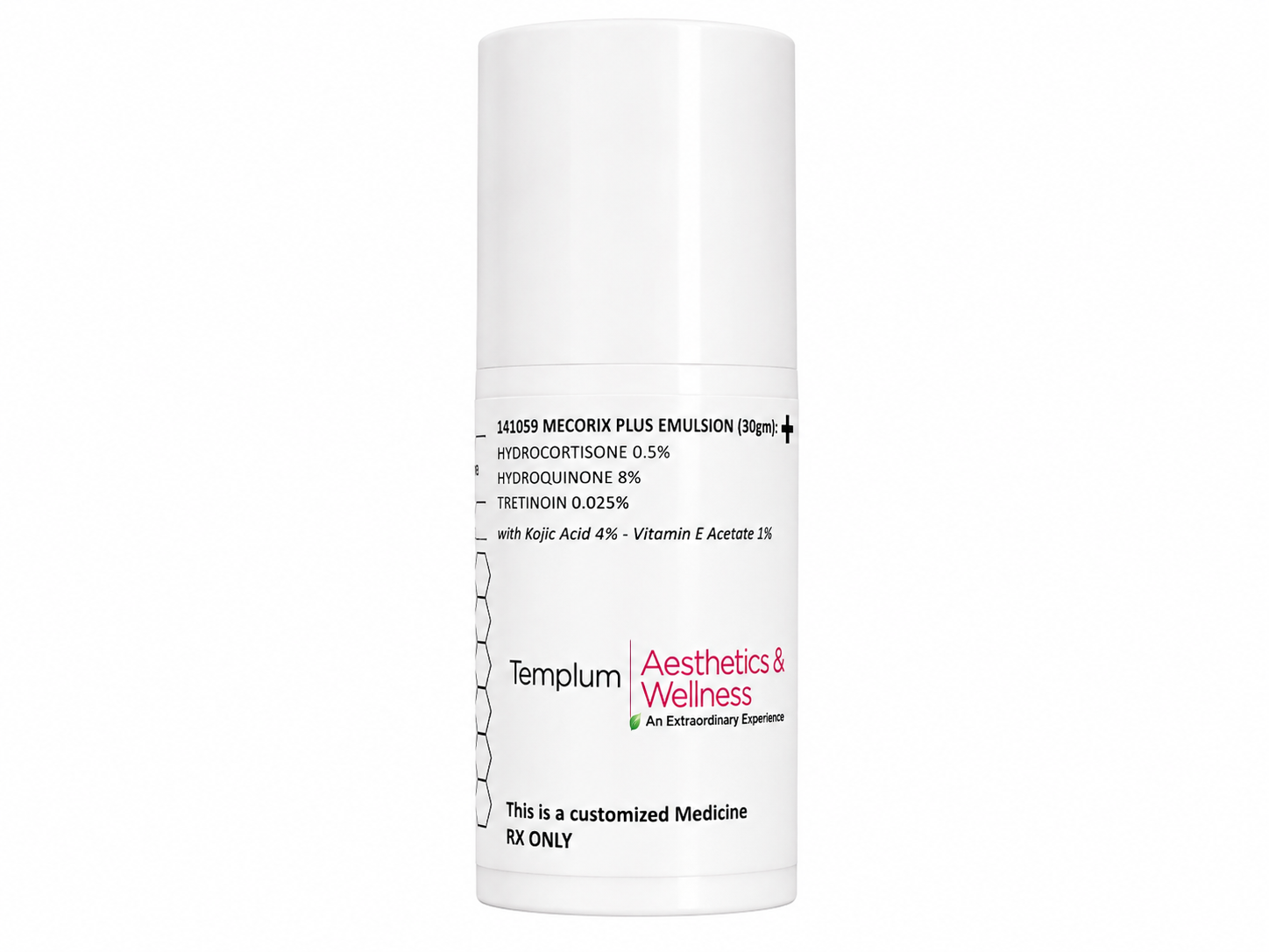 TEMPLUMRX Mecorix Emulsion – Advanced Prescription Pigment Corrector